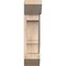 Ekena Millwork Balboa Slat Smooth Bracket w/ Offset Brace, Douglas Fir, 7 1/2"W x 18"D x 30"H BKT0806X18X30BOA06SDF - alternate 2